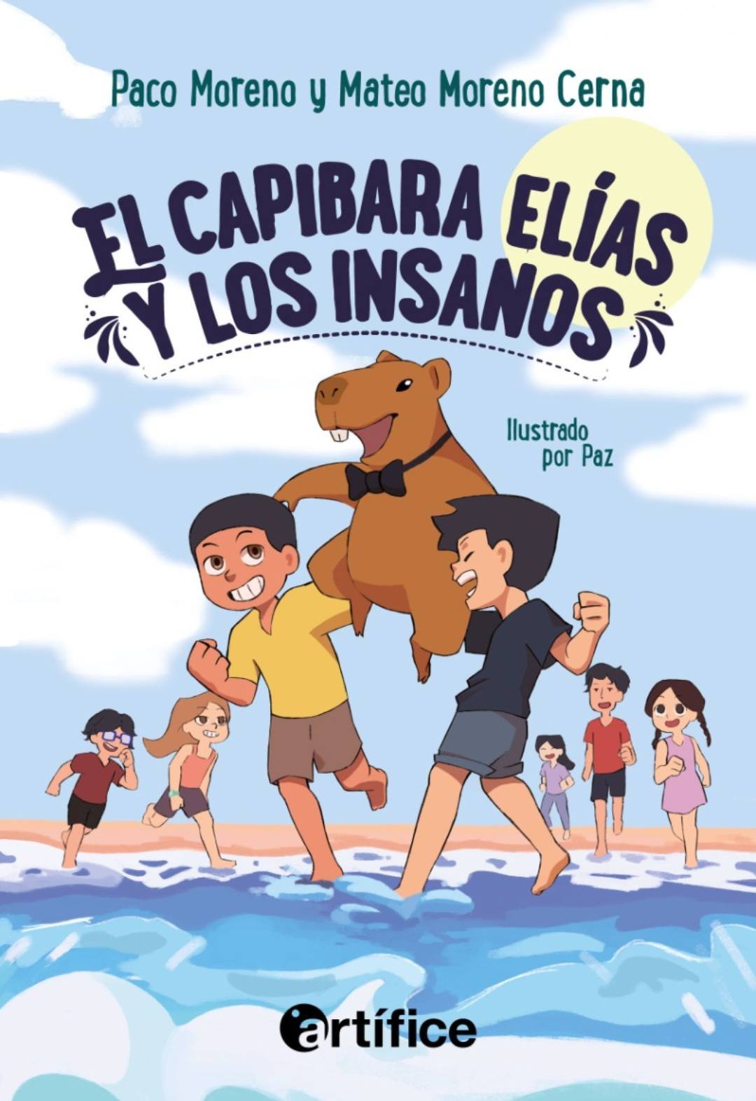 Padre e hijo visibilizan la importancia de cuidar el medio ambiente: «El capibara Elías y Los Insanos»