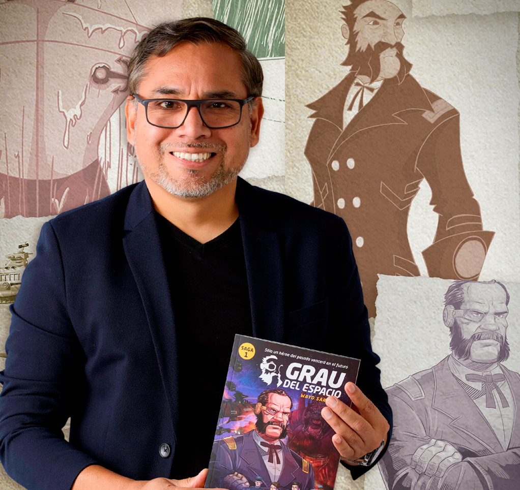 GRAU DEL ESPACIO: UNA NOVELA GRÁFICA DE WAYO SARAVIA QUE REVIVE AL CABALLERO DE LOS MARES